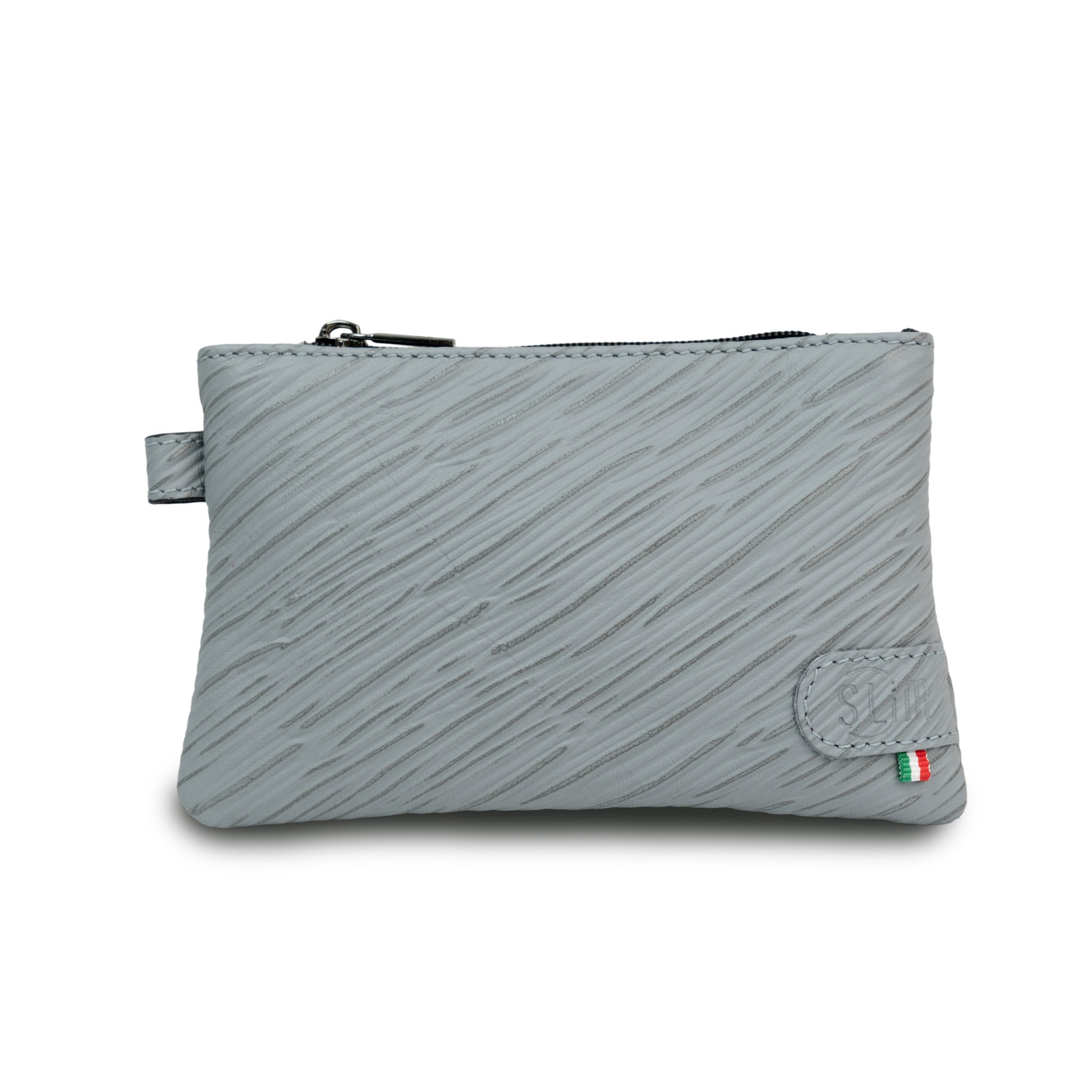 Mini Pochette Vera Pelle Epi Grigio