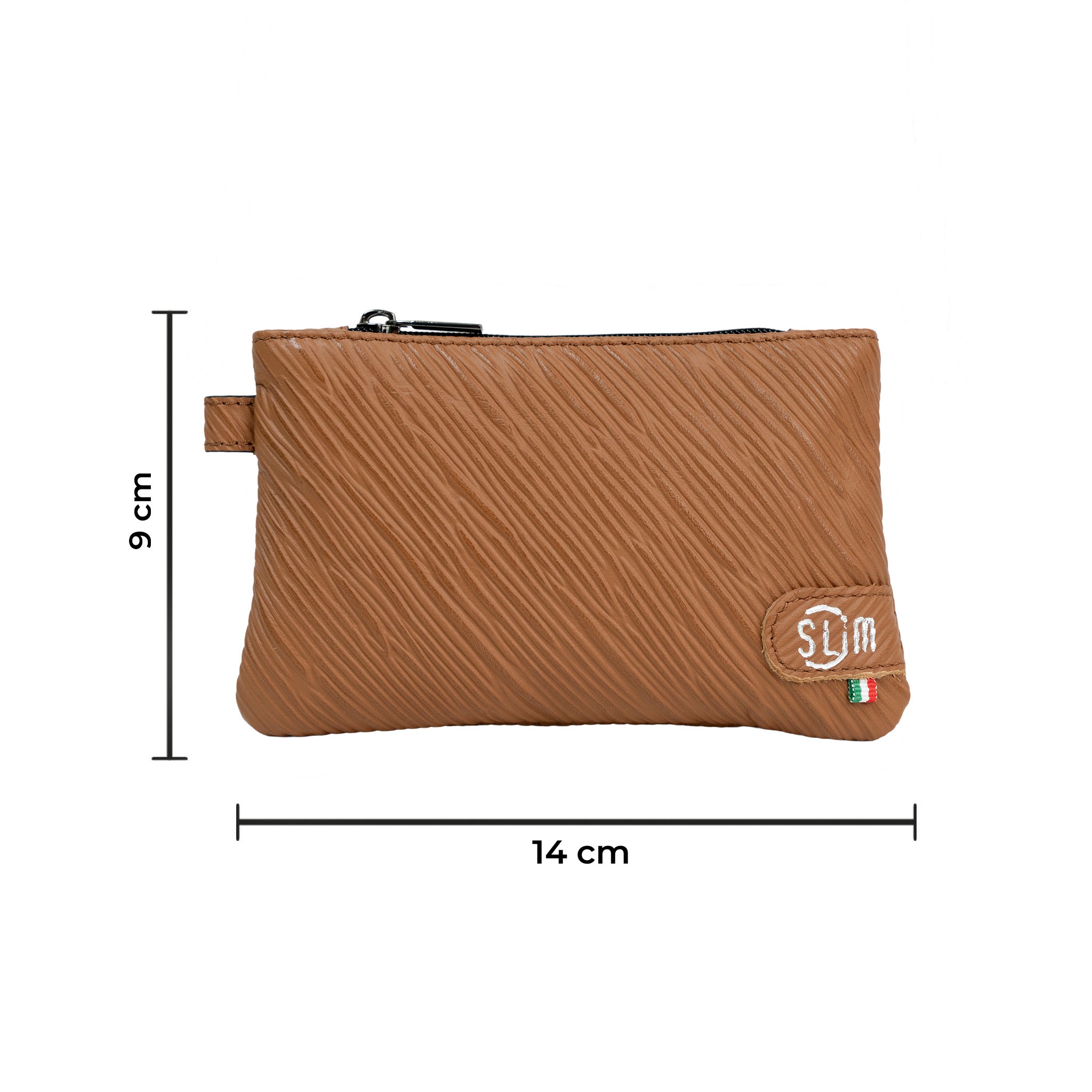 Mini Pochette Vera Pelle Epi Marrone