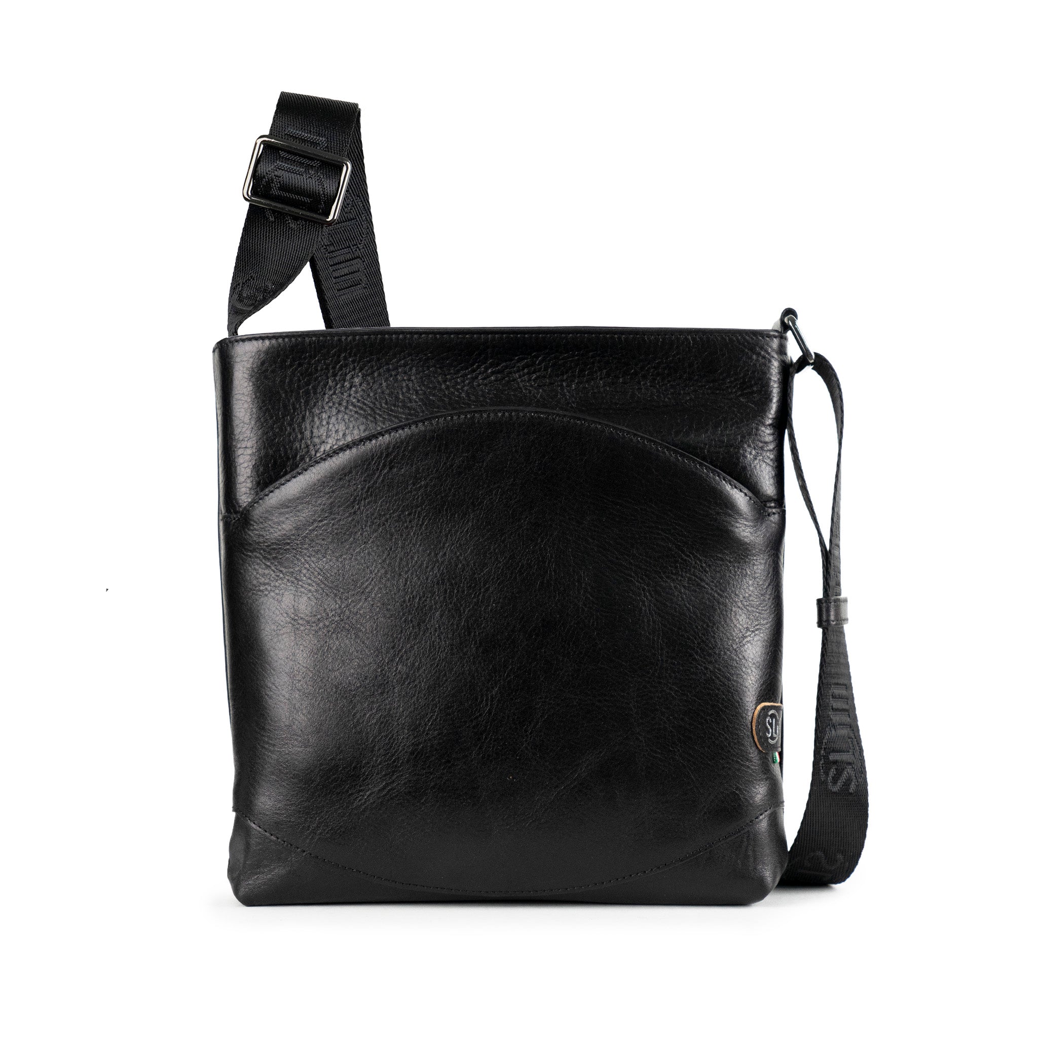 Bag SLim®️ Vera Pelle Vegetale Nero