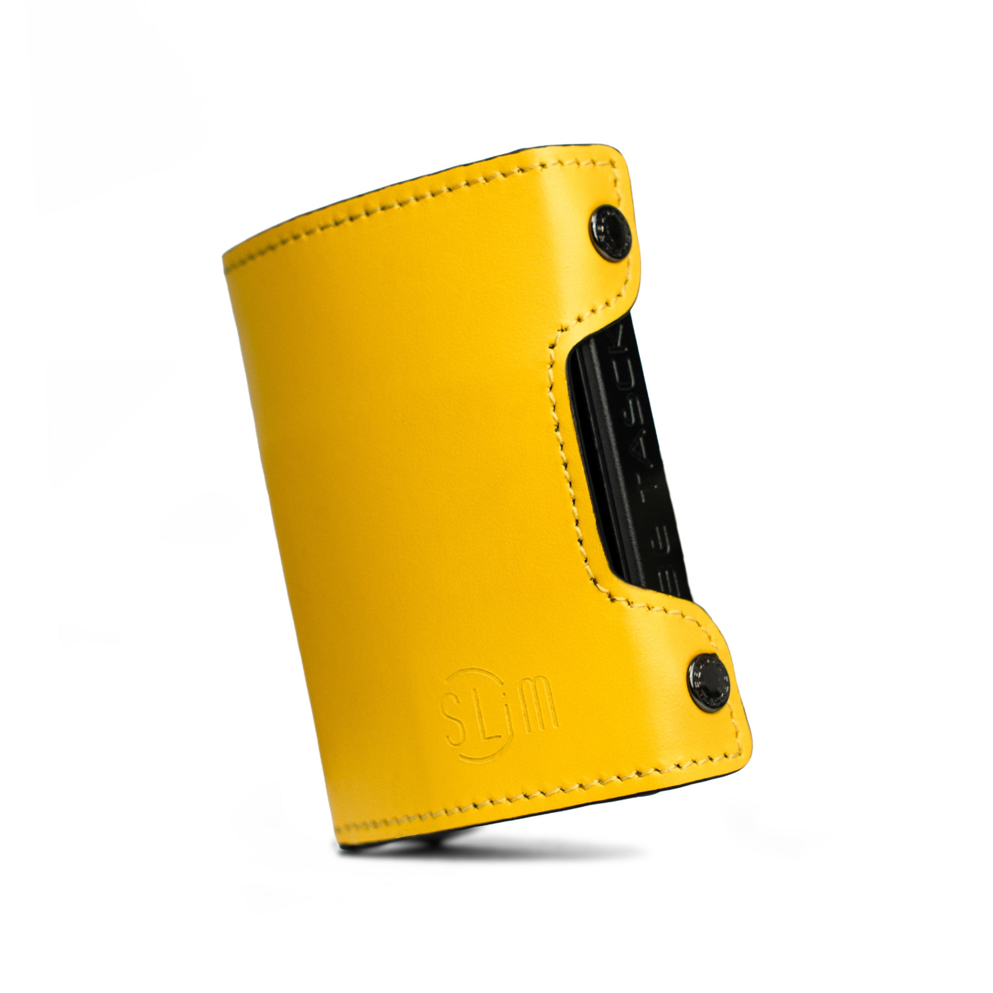 Be Tasck Pelle Liscia Giallo e Nero