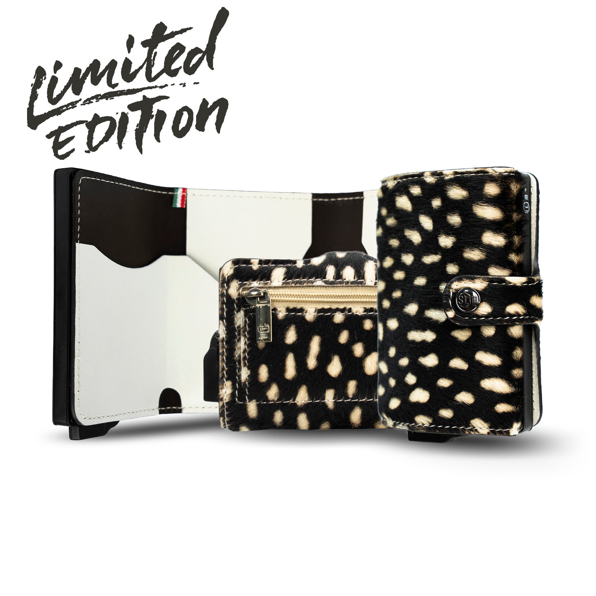 SLim®️ Vera Pelle Animalier Cavallino Maculato Selva