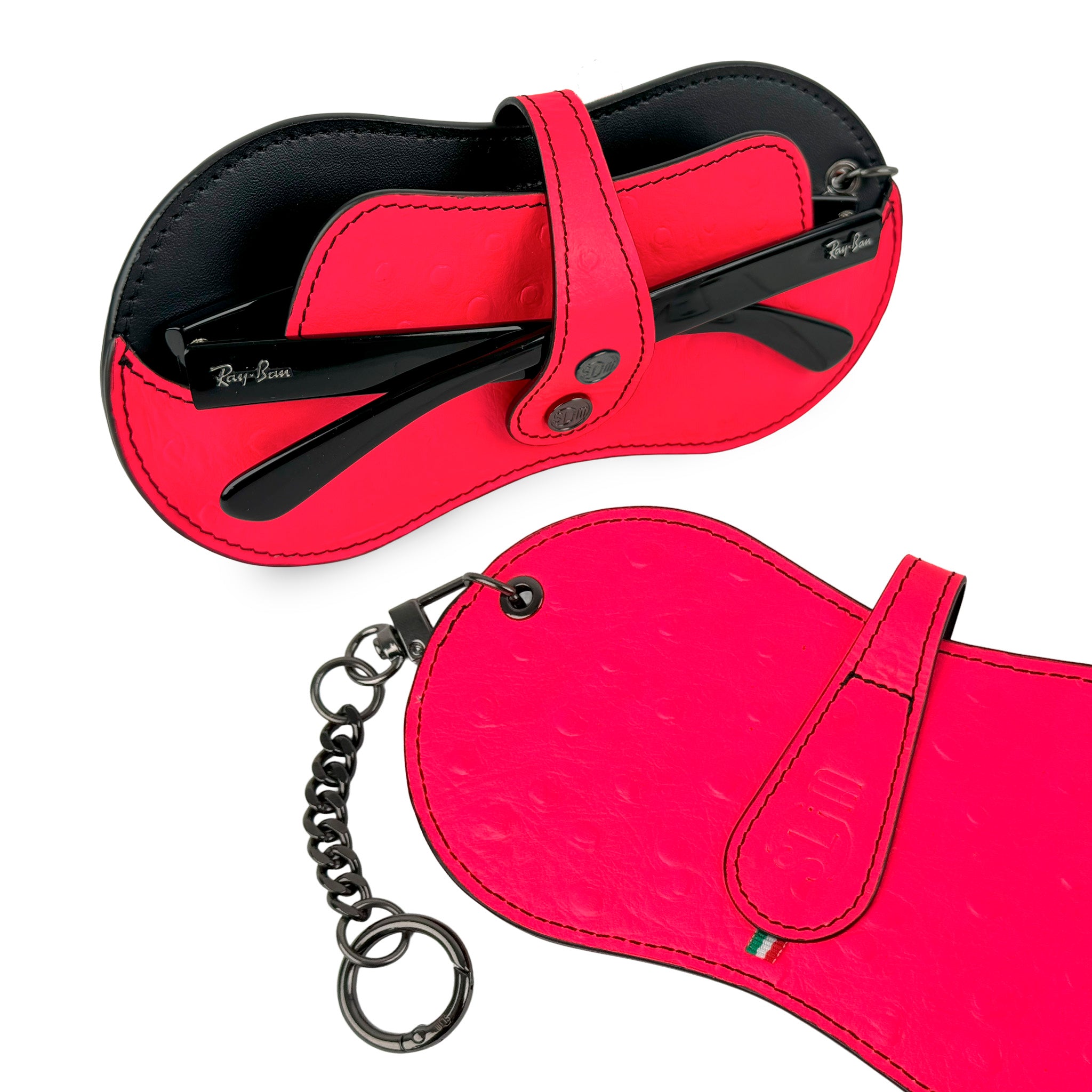 SLim Vision Vera Pelle Fucsia Fluo
