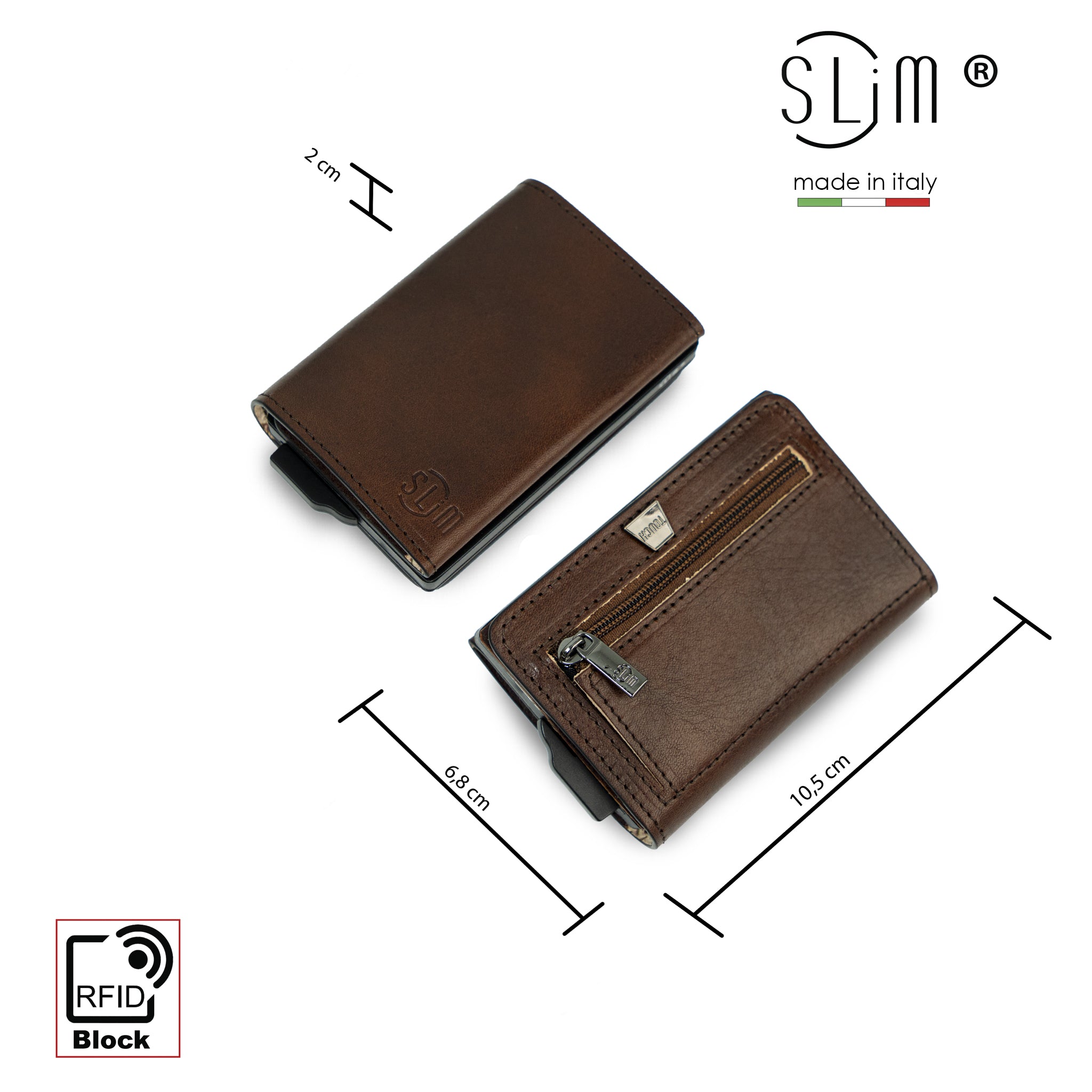 SLim®️ Touch Concia Vegetale Marrone