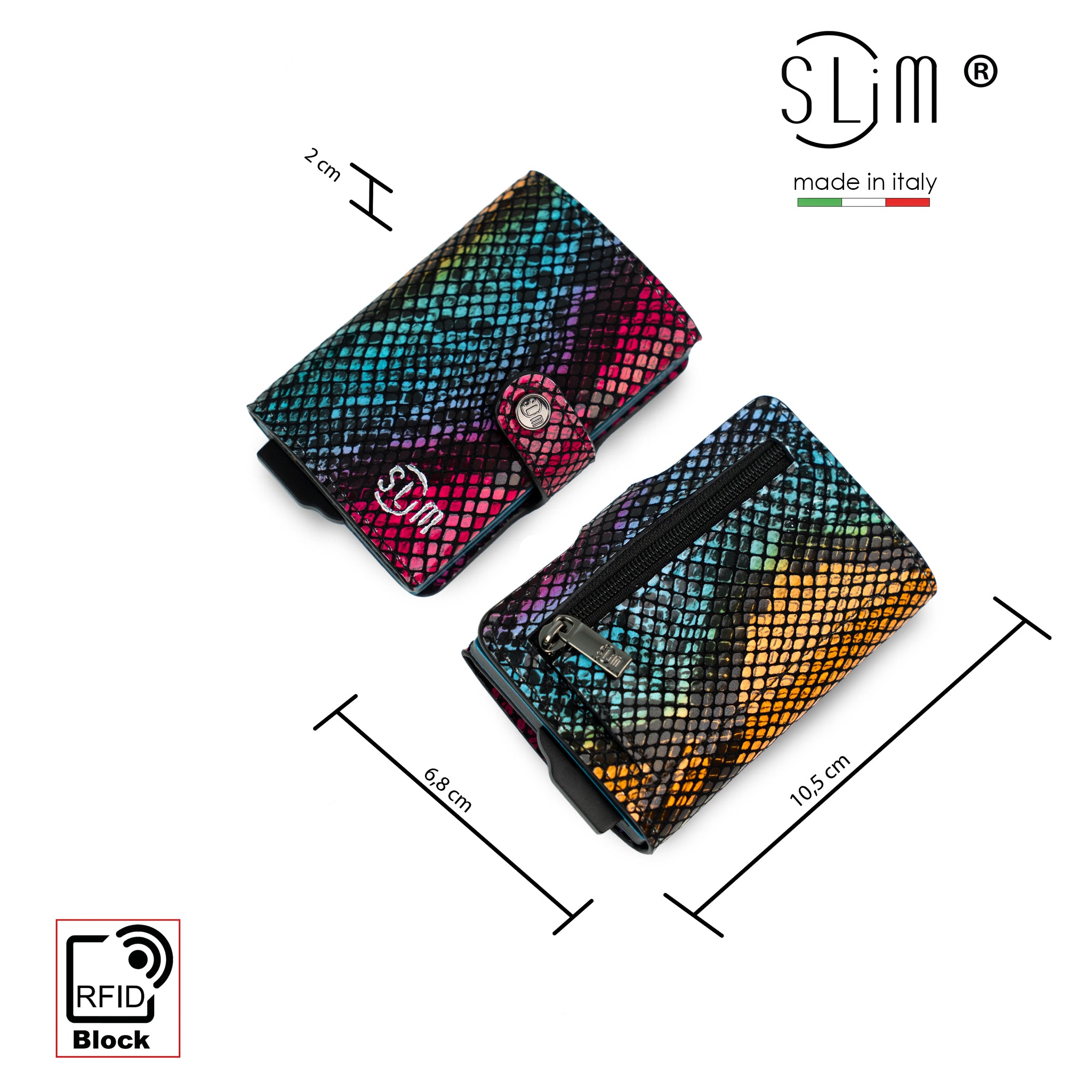 SLim®️ Vera Pelle Animalier Multicolor