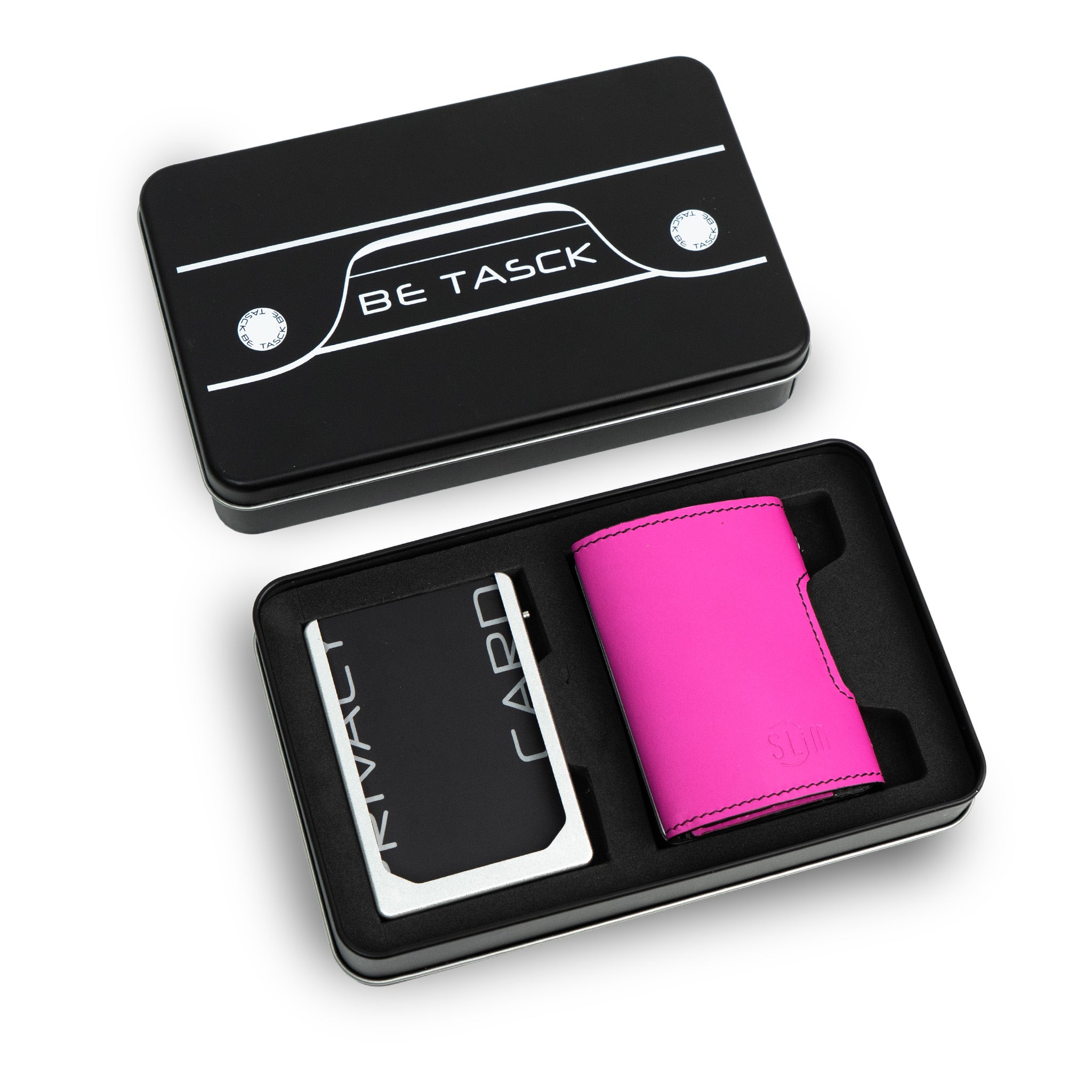 Be Tasck Pelle Liscia Fucsia e Nero