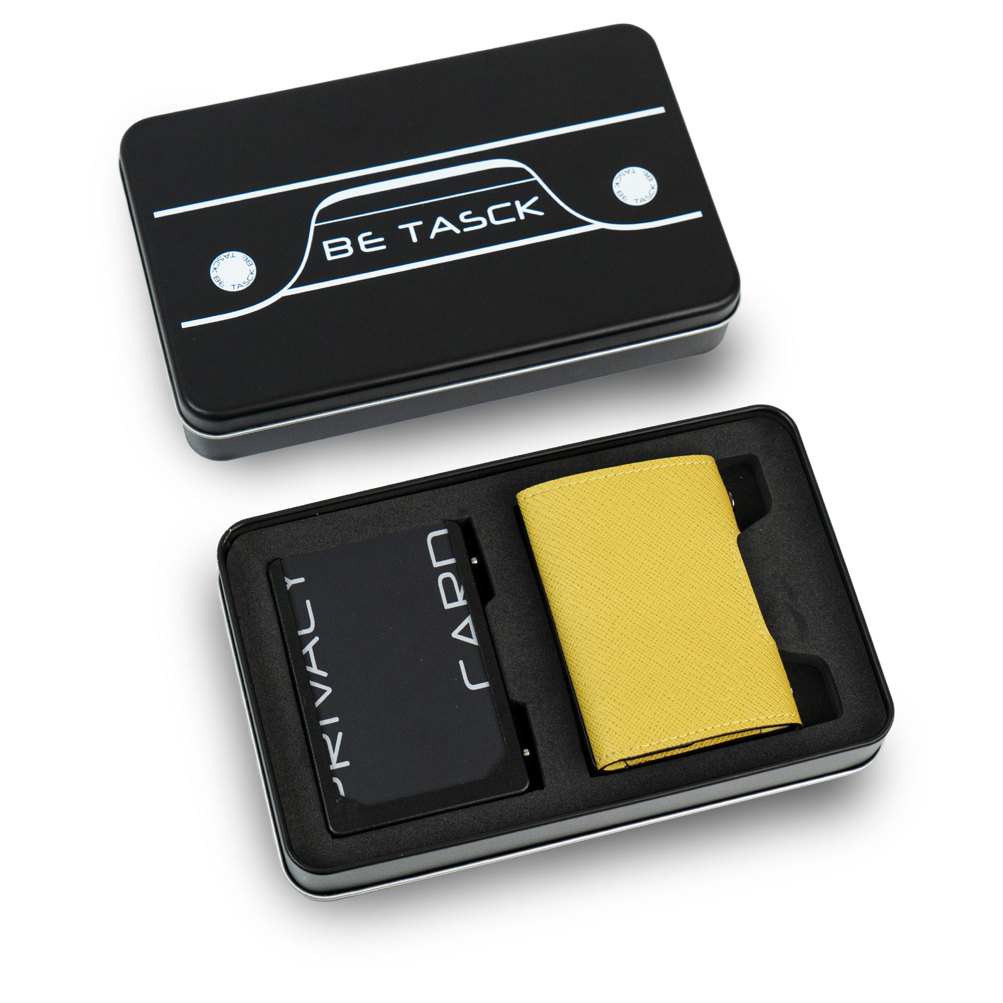 Be Tasck Saffiano Giallo