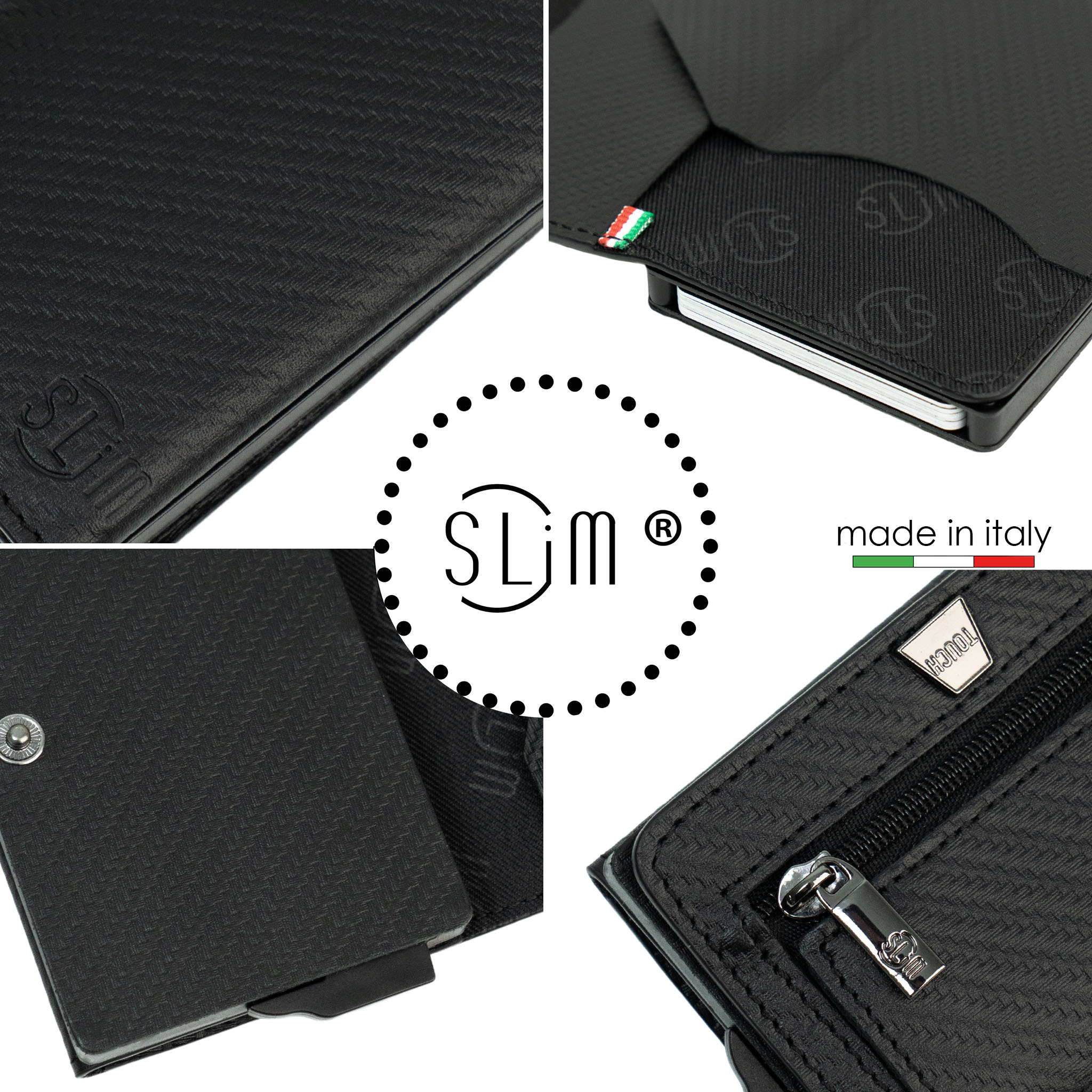 SLim®️ Touch Carbon Nero