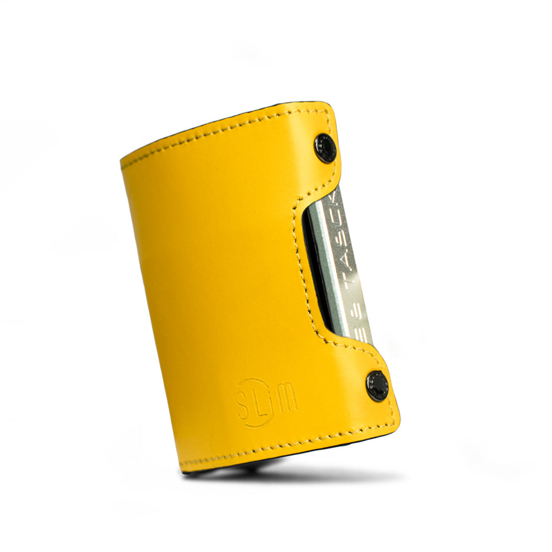 Be Tasck Pelle Liscia Giallo e Nero