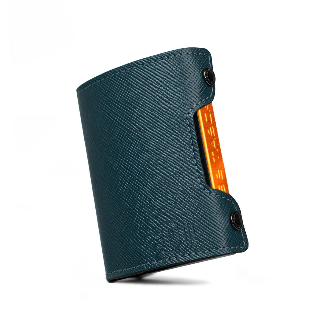 Be Tasck Saffiano Petrolio