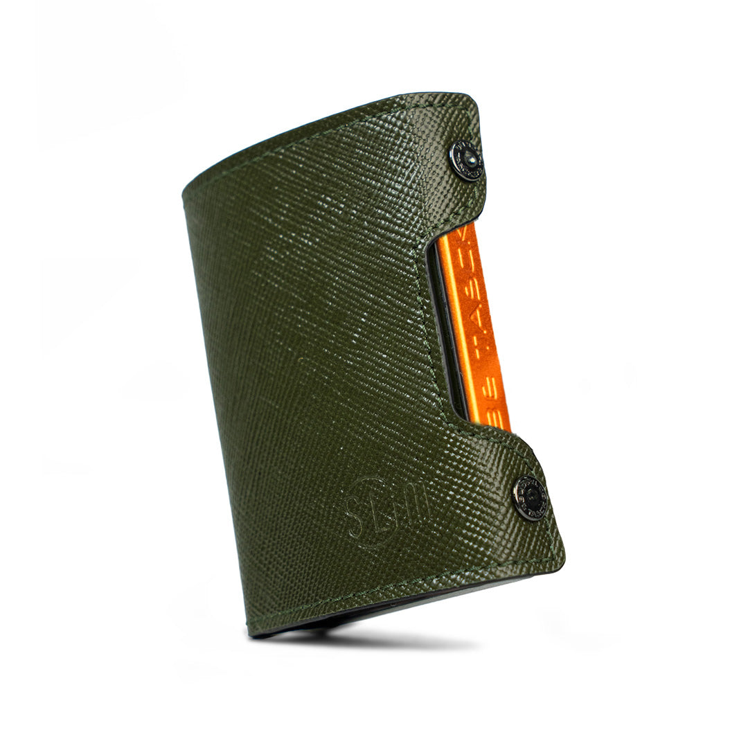 Be Tasck Saffiano Verde