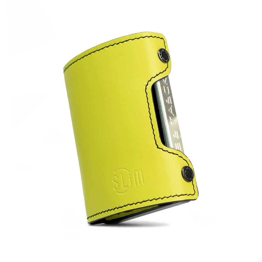 Be Tasck Pelle Liscia Lime e Nero