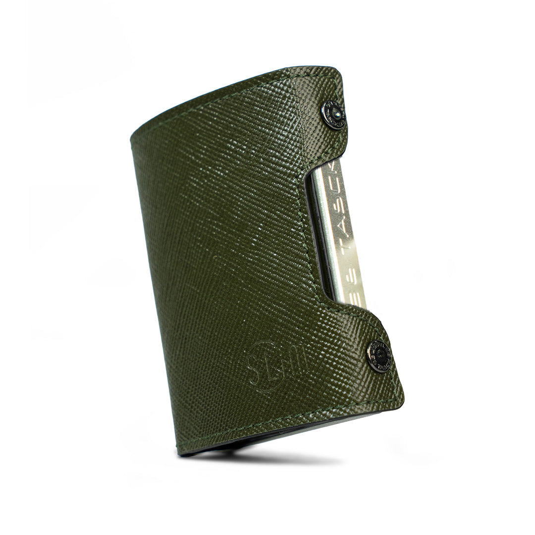 Be Tasck Saffiano Verde