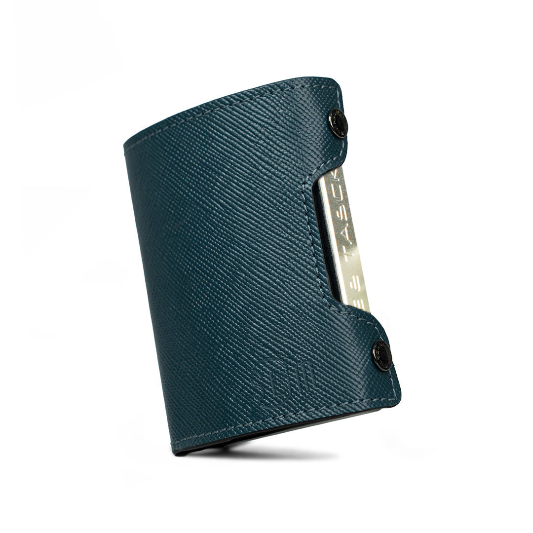 Be Tasck Saffiano Petrolio