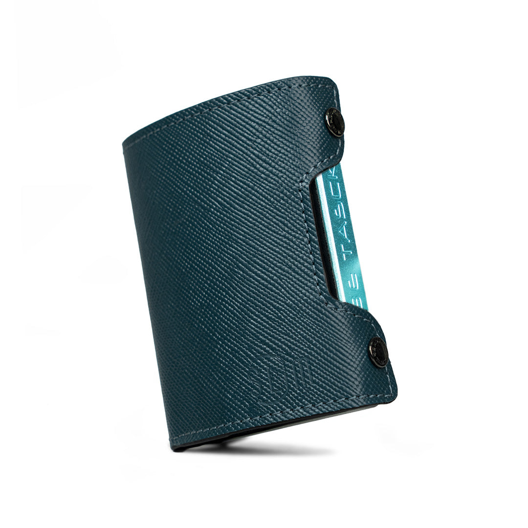 Be Tasck Saffiano Petrolio