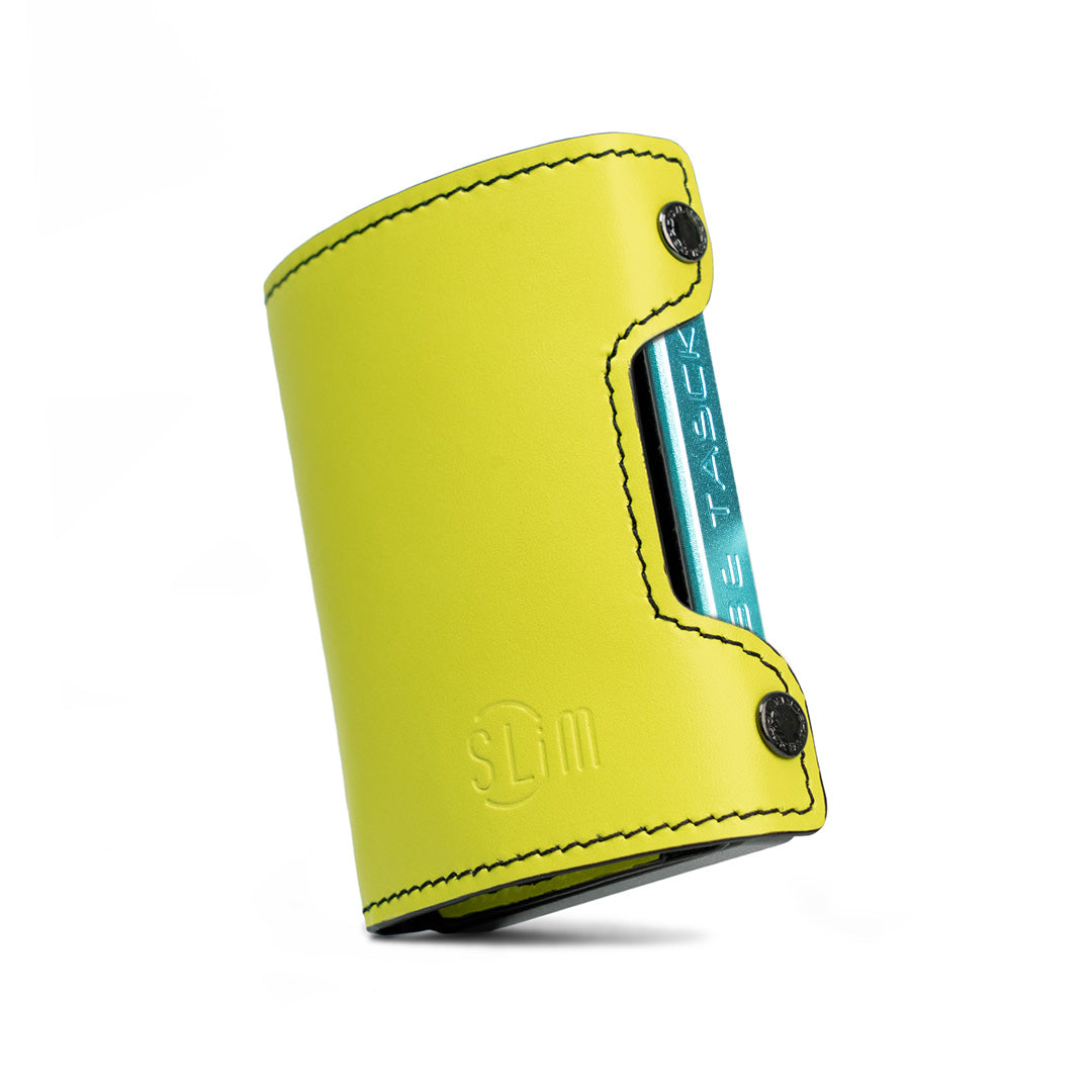Be Tasck Pelle Liscia Lime e Nero