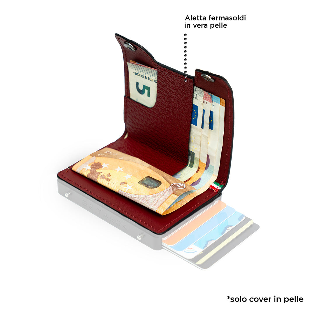 Cover in Pelle Be Tasck Cinghialino Bordeaux