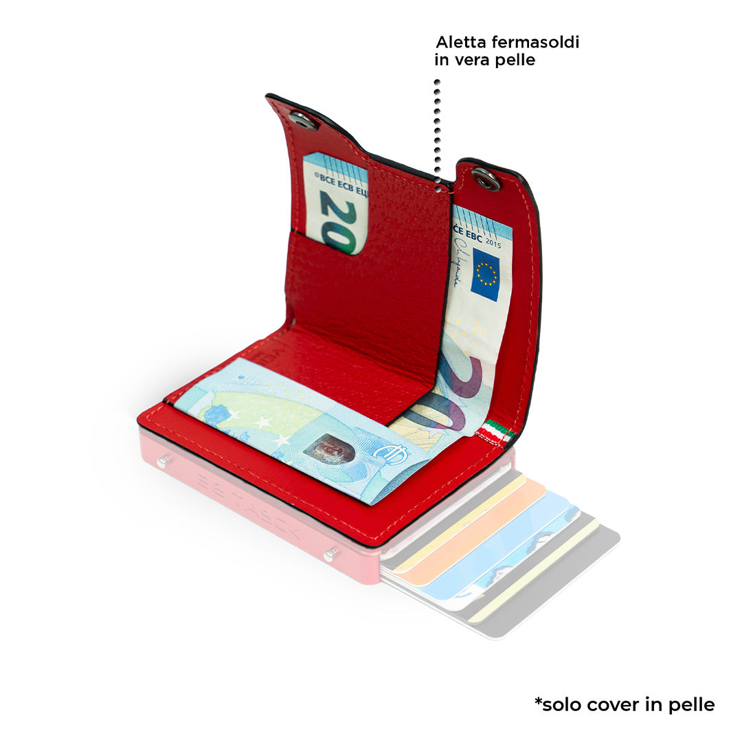Cover in Pelle Be Tasck Cinghialino Rosso