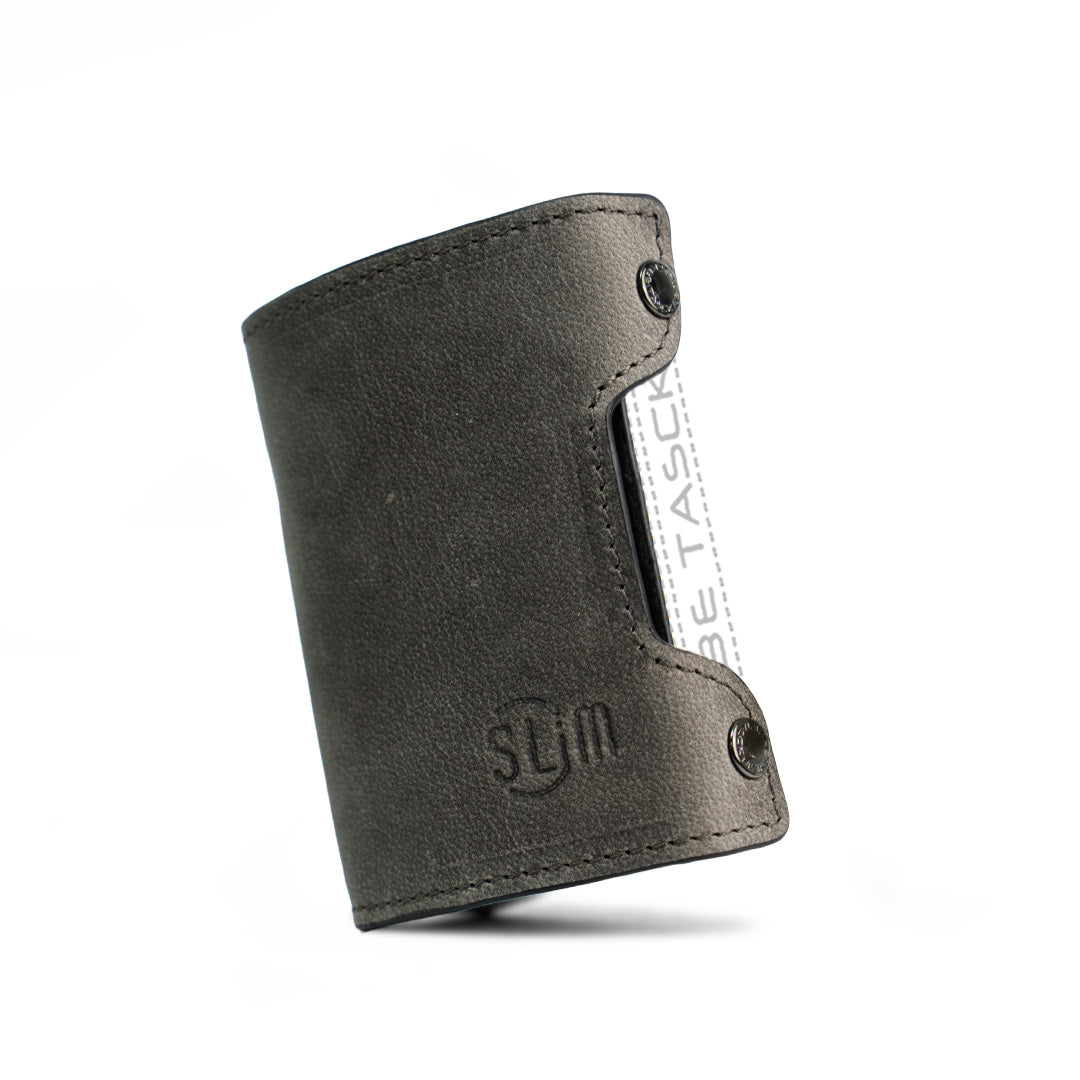 Cover in Pelle Be Tasck Crazy Horse Grigio