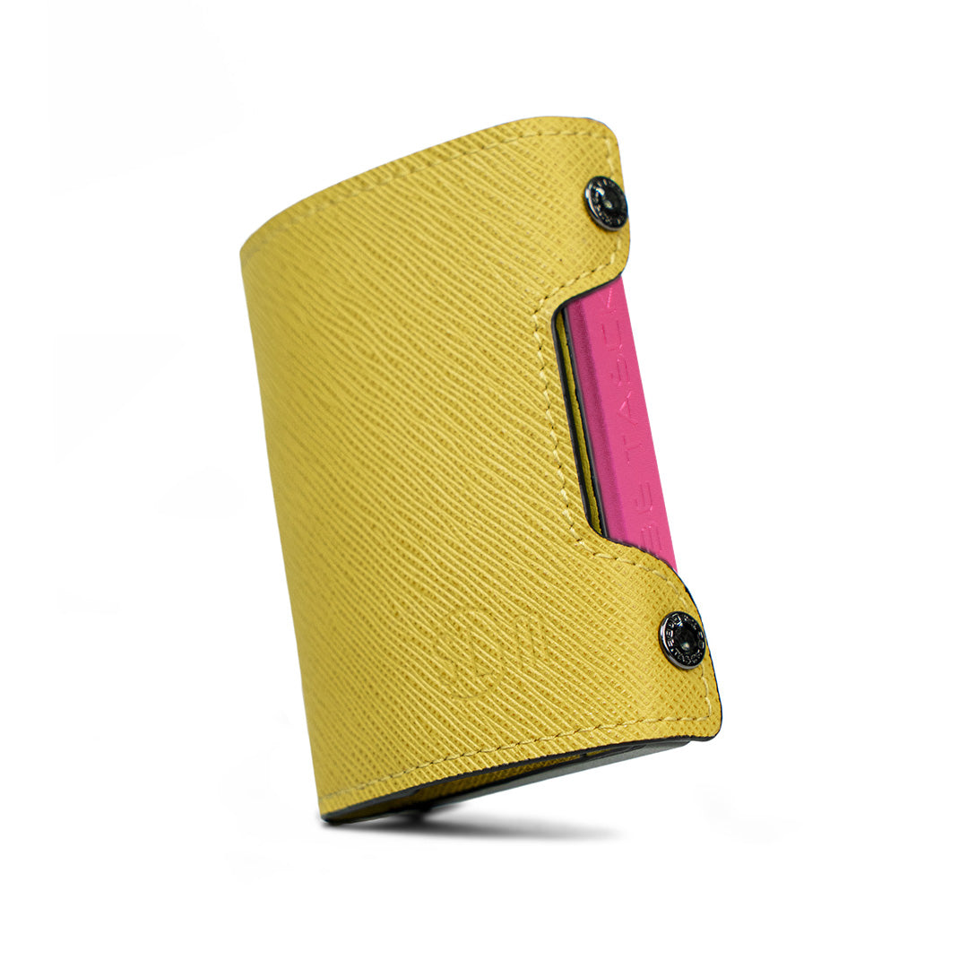 Be Tasck Saffiano Giallo