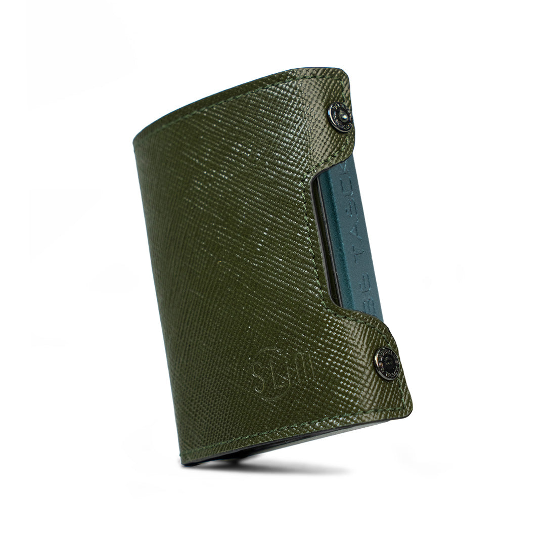 Be Tasck Saffiano Verde