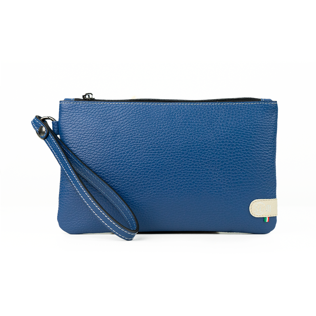 SLim® Genuine Leather Wristlet Clutch