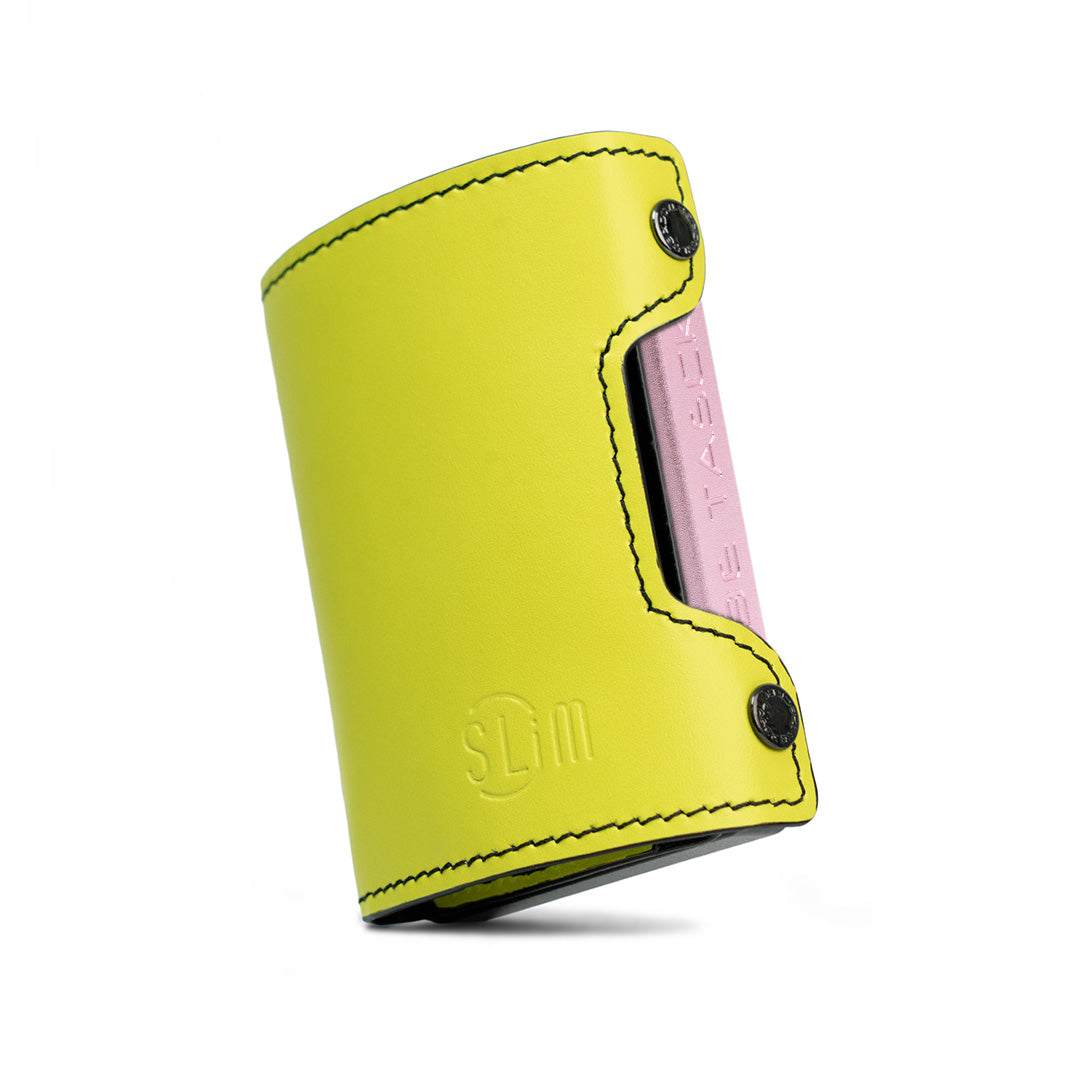 Be Tasck Pelle Liscia Lime e Nero