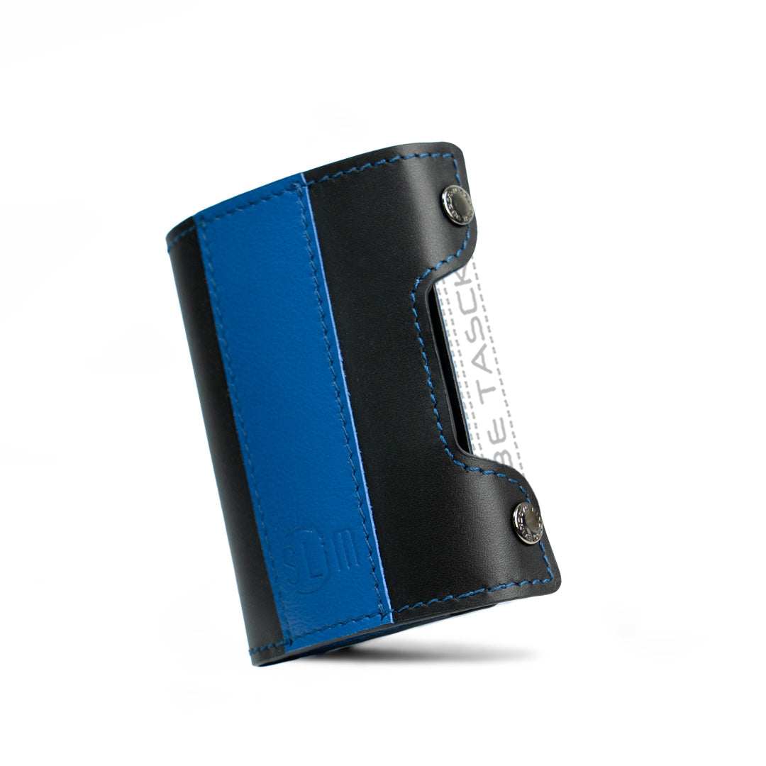 Cover in Pelle Be Tasck Bicolor Neroblu