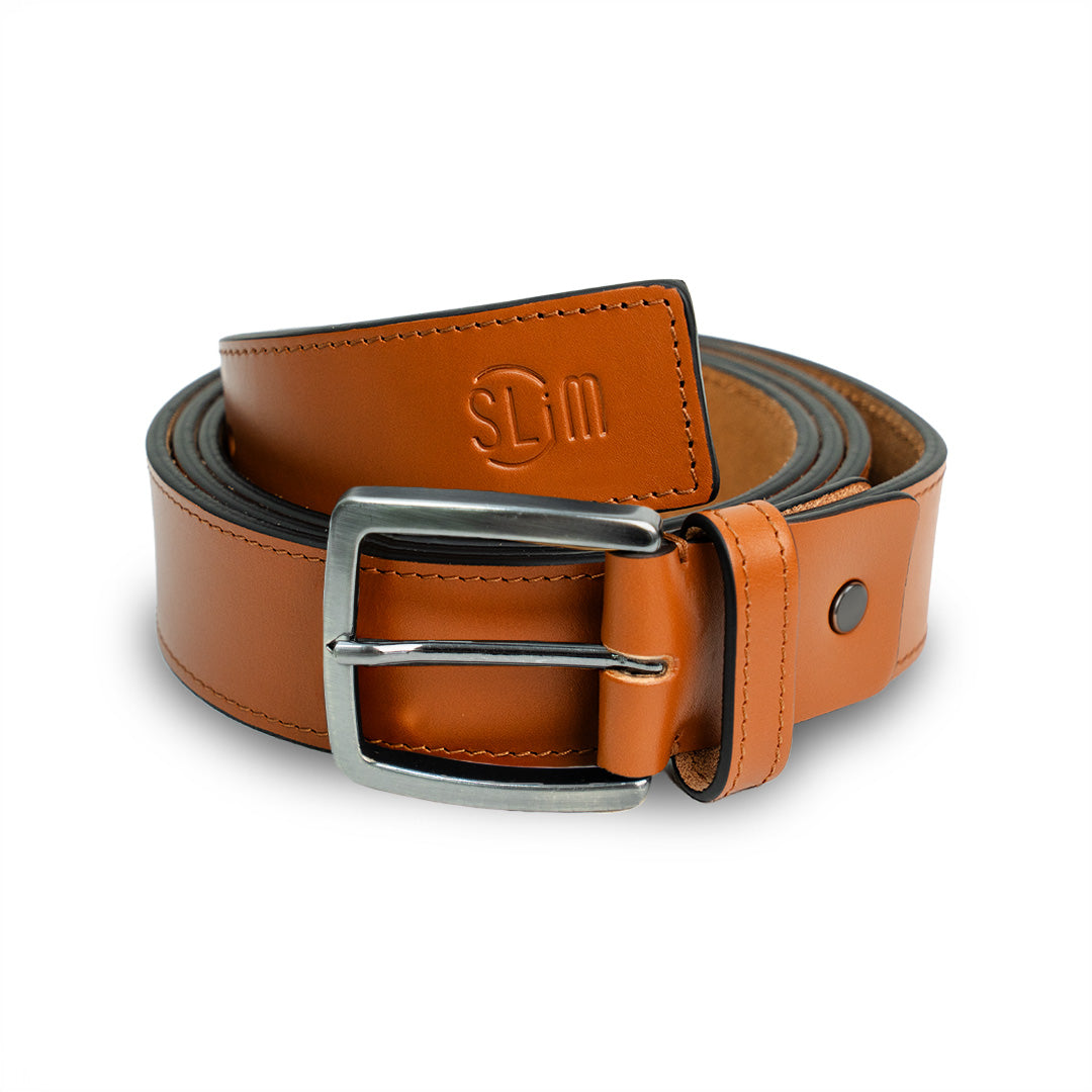 SLim®️ Cintura Vegetale Cuoio 40mm