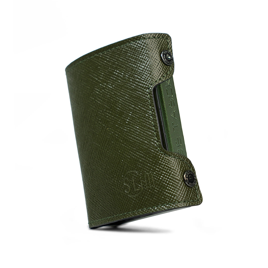 Be Tasck Saffiano Verde