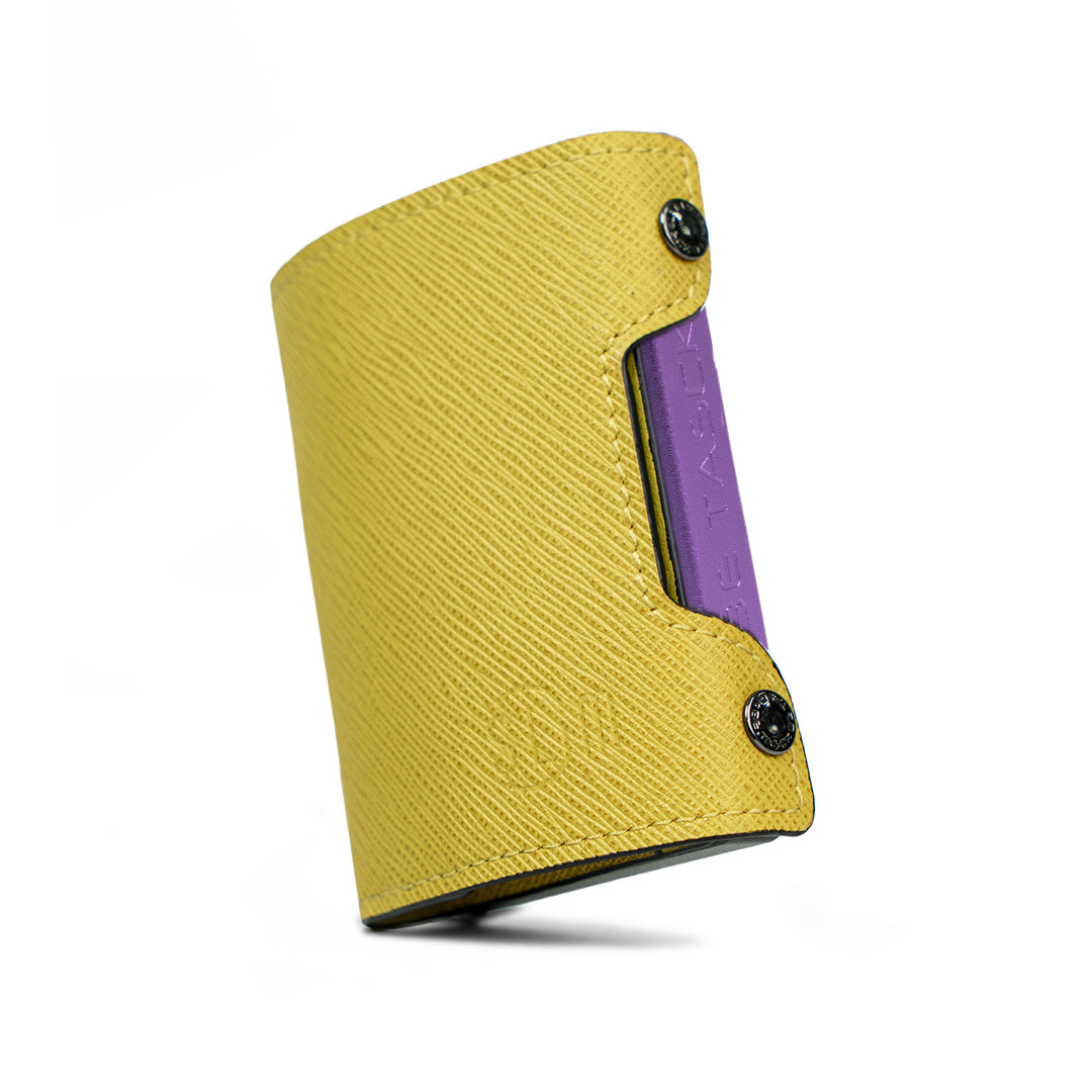 Be Tasck Saffiano Giallo