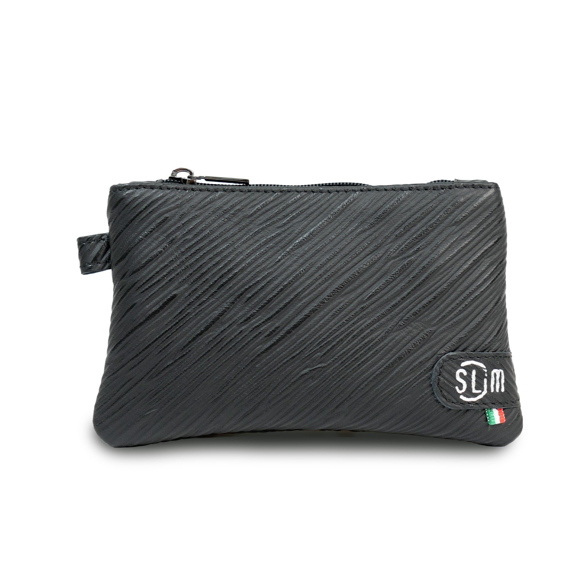 Mini Pochette Vera Pelle Epi Nero