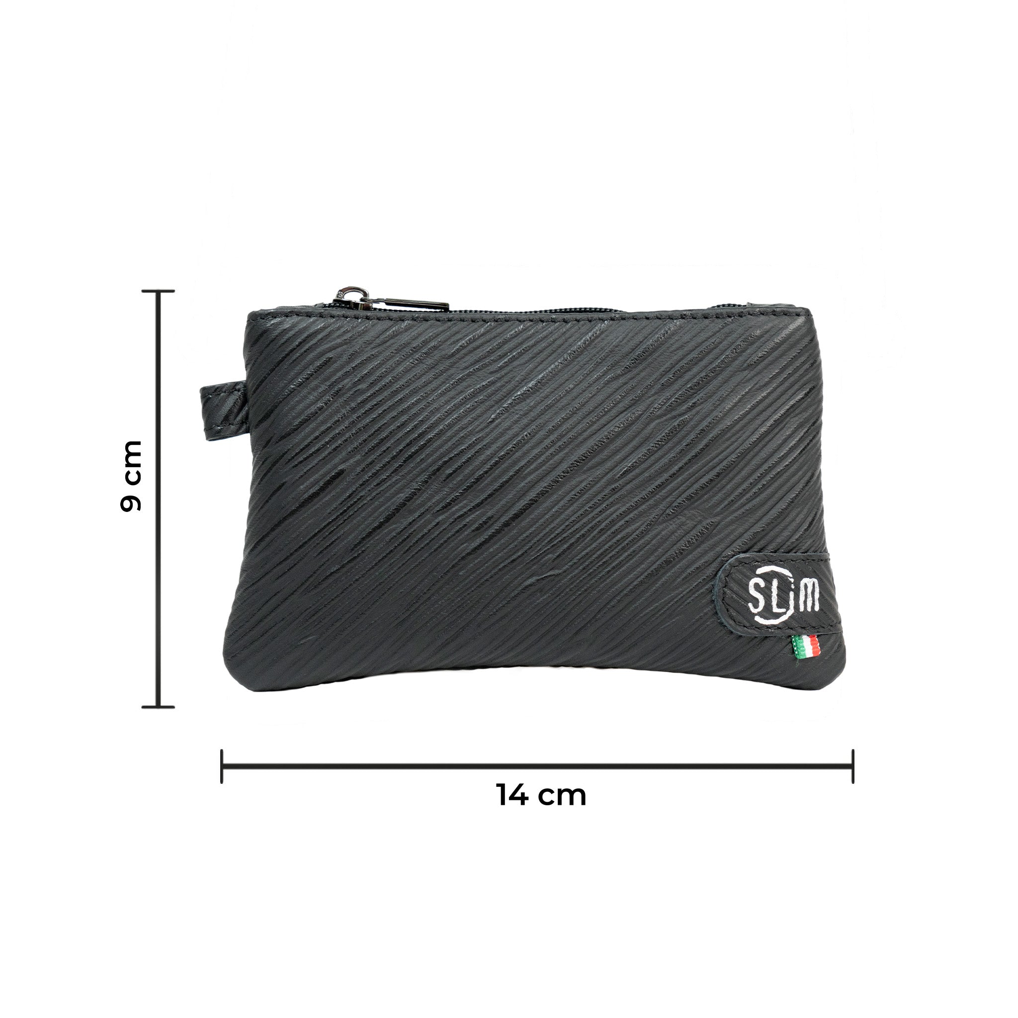Mini Pochette Vera Pelle Epi Nero