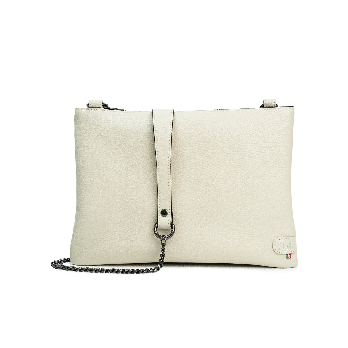SLim®️ Genuine Leather Clutch with Shoulder Strap