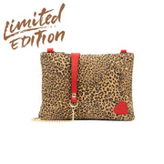 SLim®️ Genuine Leather Clutch with Shoulder Strap