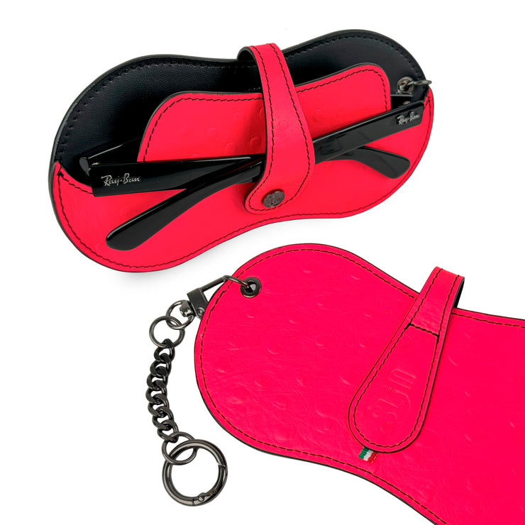 SLim Vision Vera Pelle Fucsia Fluo