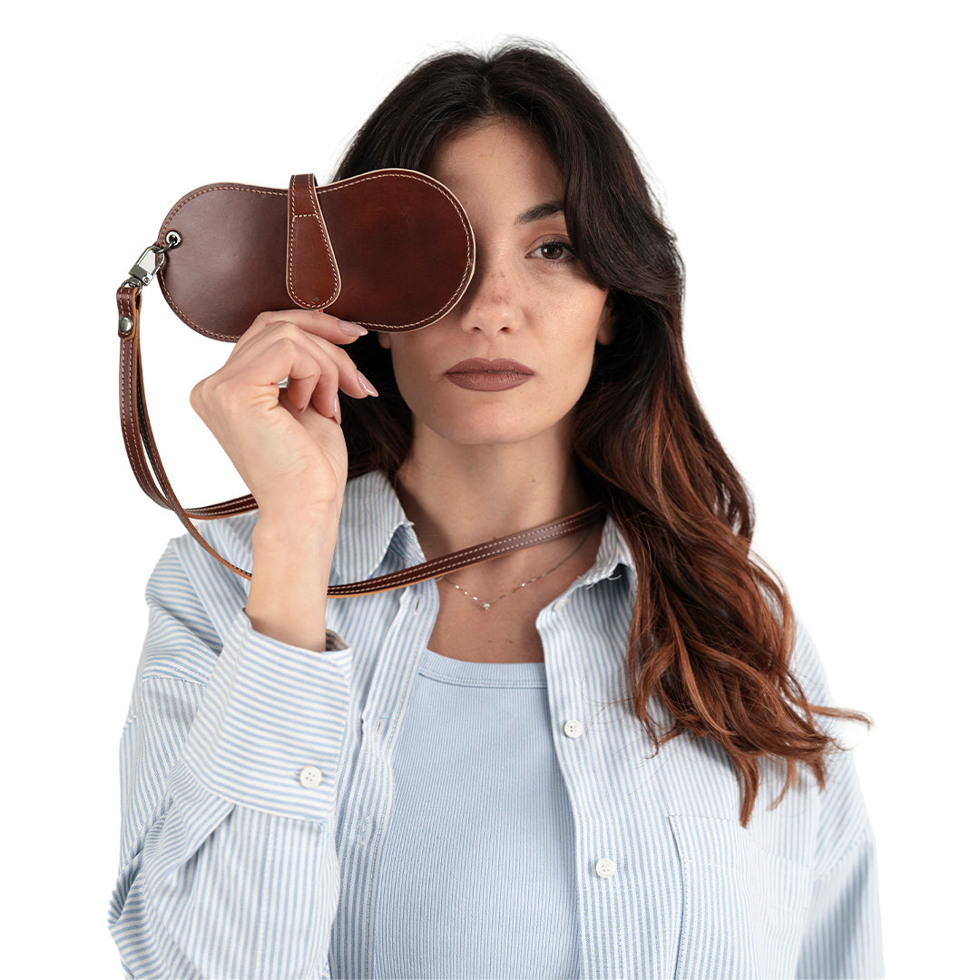 SLim Vision Vera Pelle Lollipop Rosso e Rosa