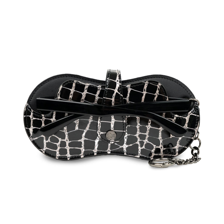 SLim Vision Vera Pelle Metal Nero e Bianco