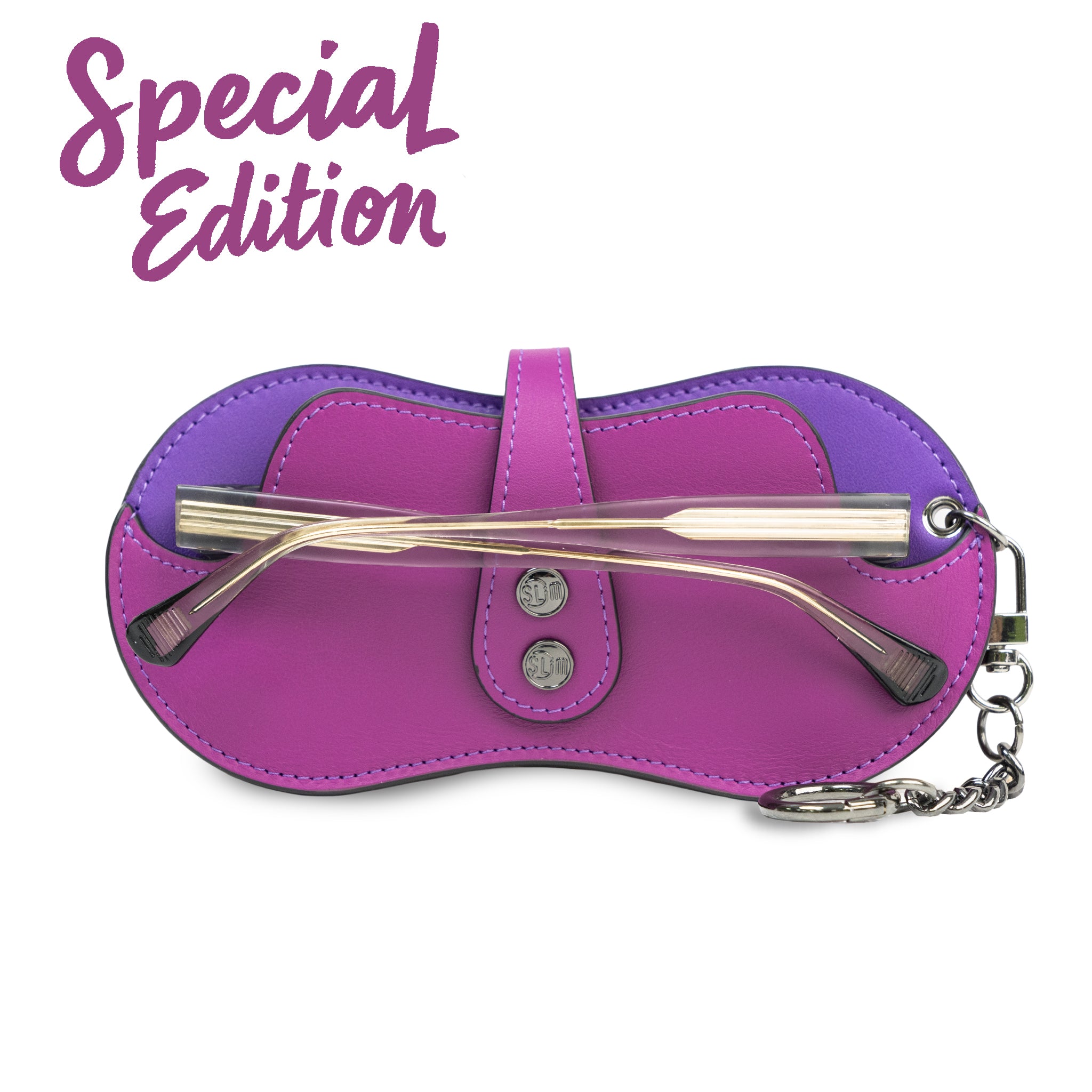 SLim Vision Vera Pelle Ciclamino Flower