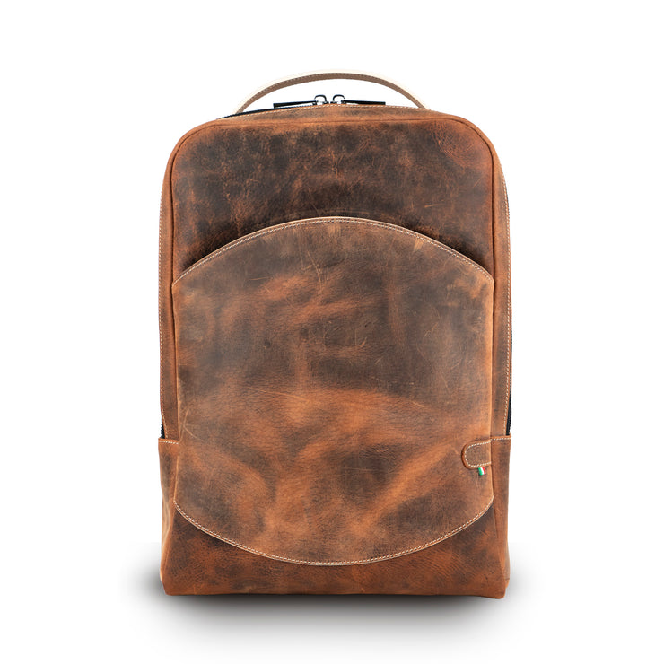 Zaino Vera Pelle Crazy Horse Brown