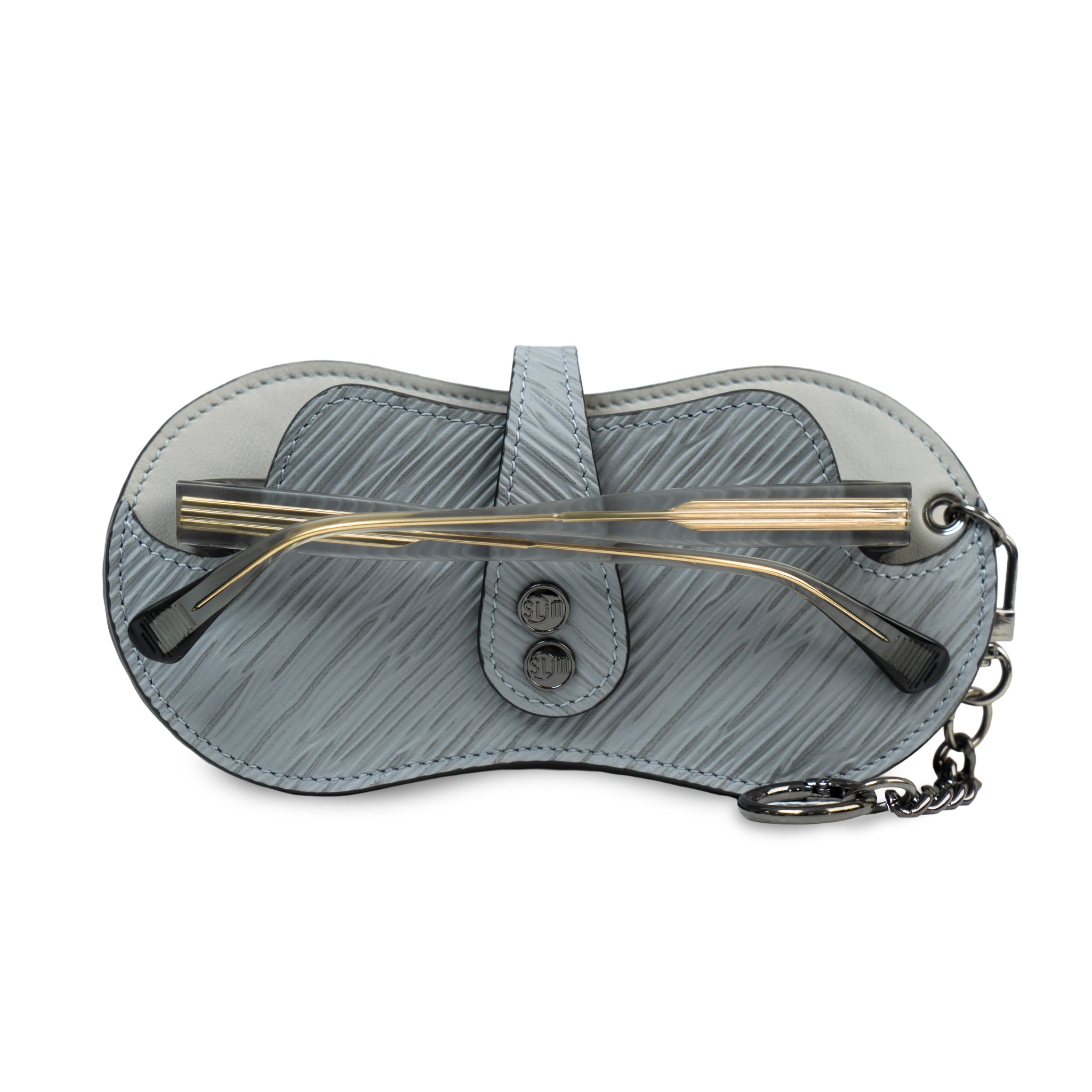 SLim Vision Vera Pelle Epi Grigio