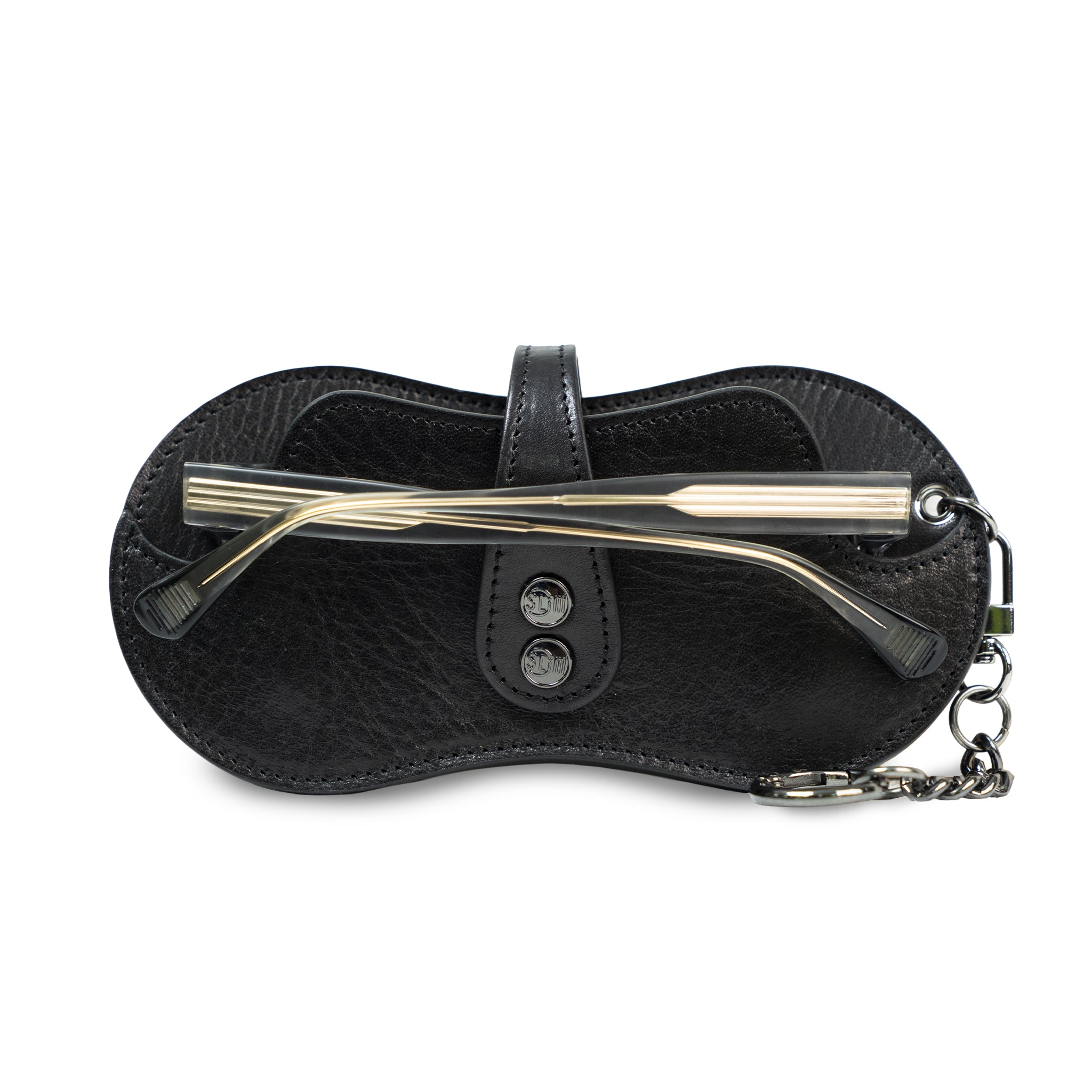 SLim Vision Vera Pelle Concia al Vegetale Nero