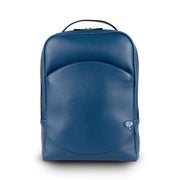 Zaino Vera Pelle Bottalato Blu