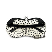 SLim Vision Vera Pelle Pois Nero Bianco