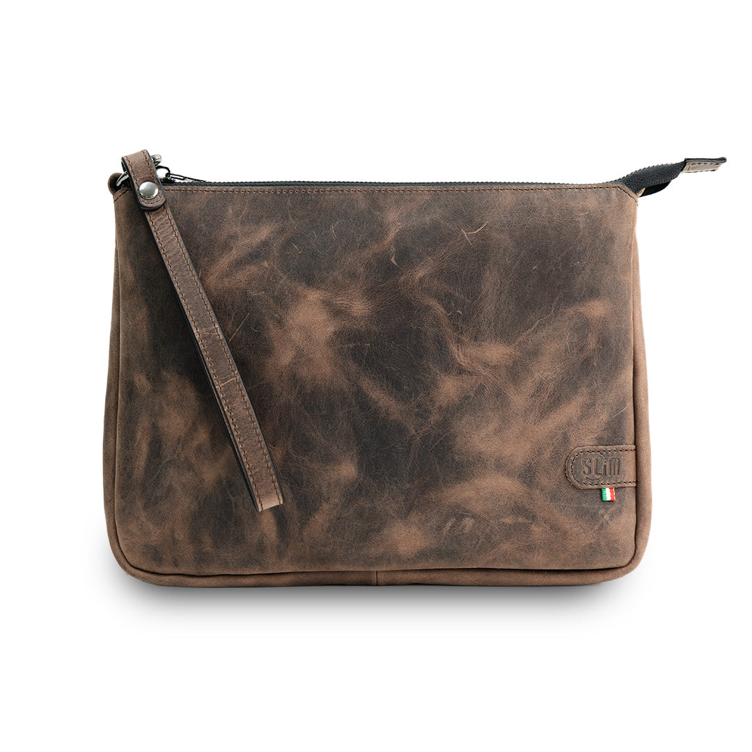 Pochette Max Crazy Dark Brown