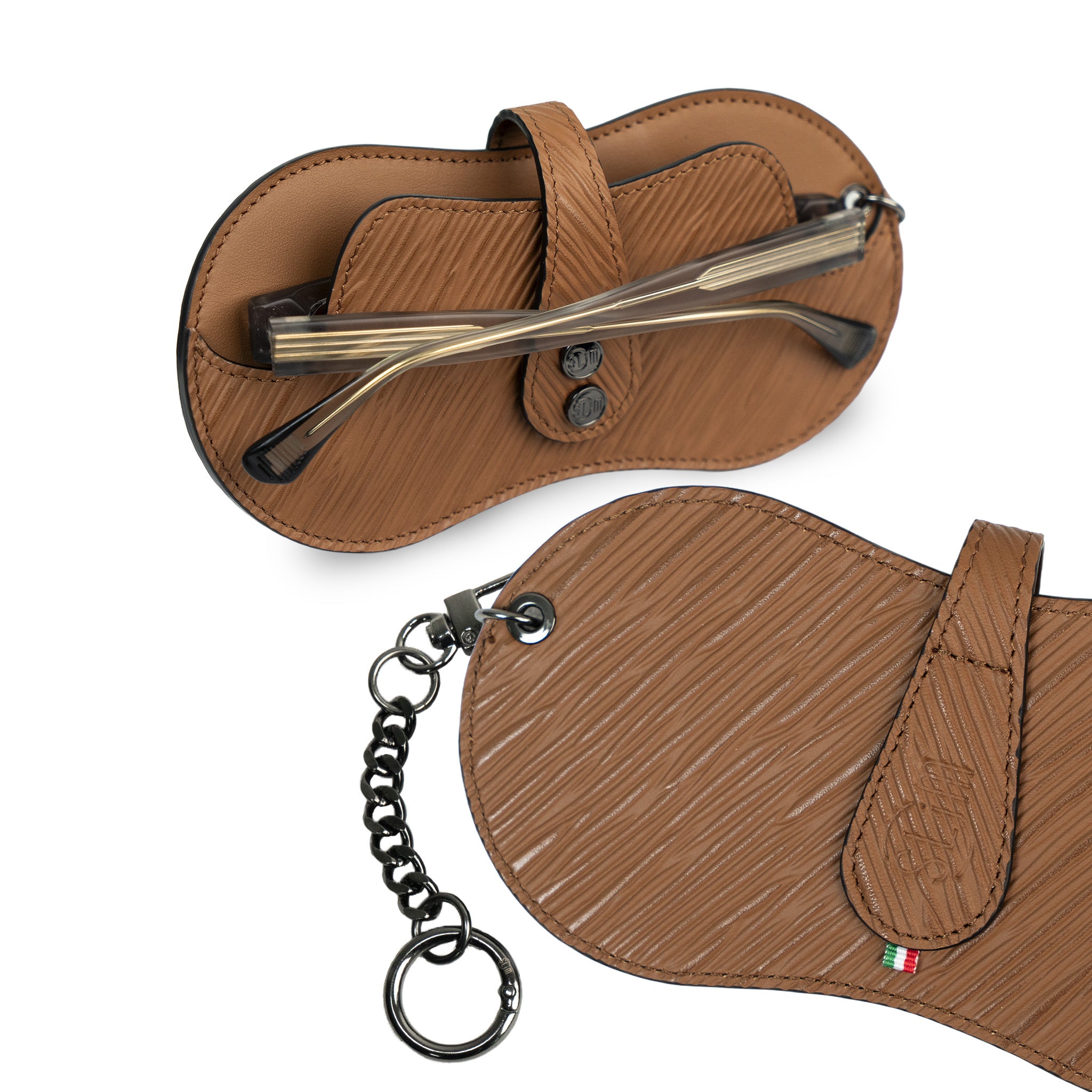 SLim Vision Vera Pelle Epi Marrone