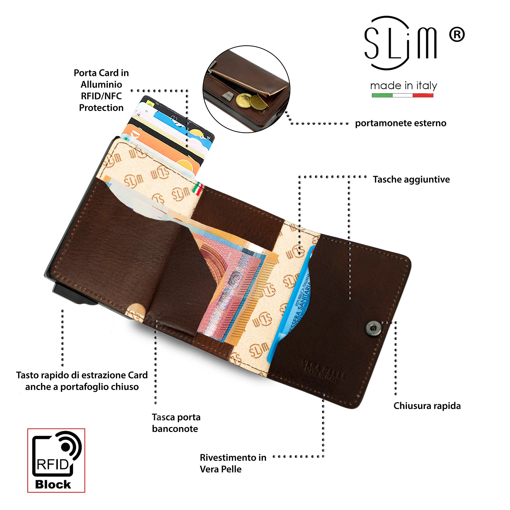 SLim®️ Touch Concia Vegetale Marrone