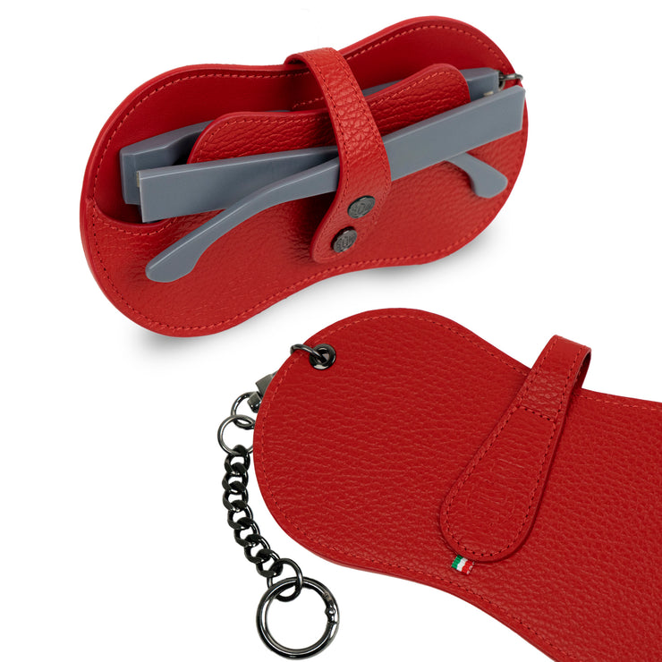 SLim Vision Vera Pelle Bottalato Rosso