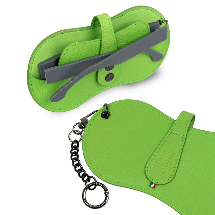 SLim Vision Vera Pelle Verde Lime