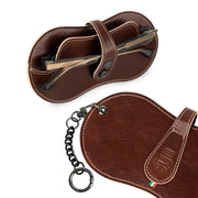 SLim Vision Vera Pelle Vegetale Marrone
