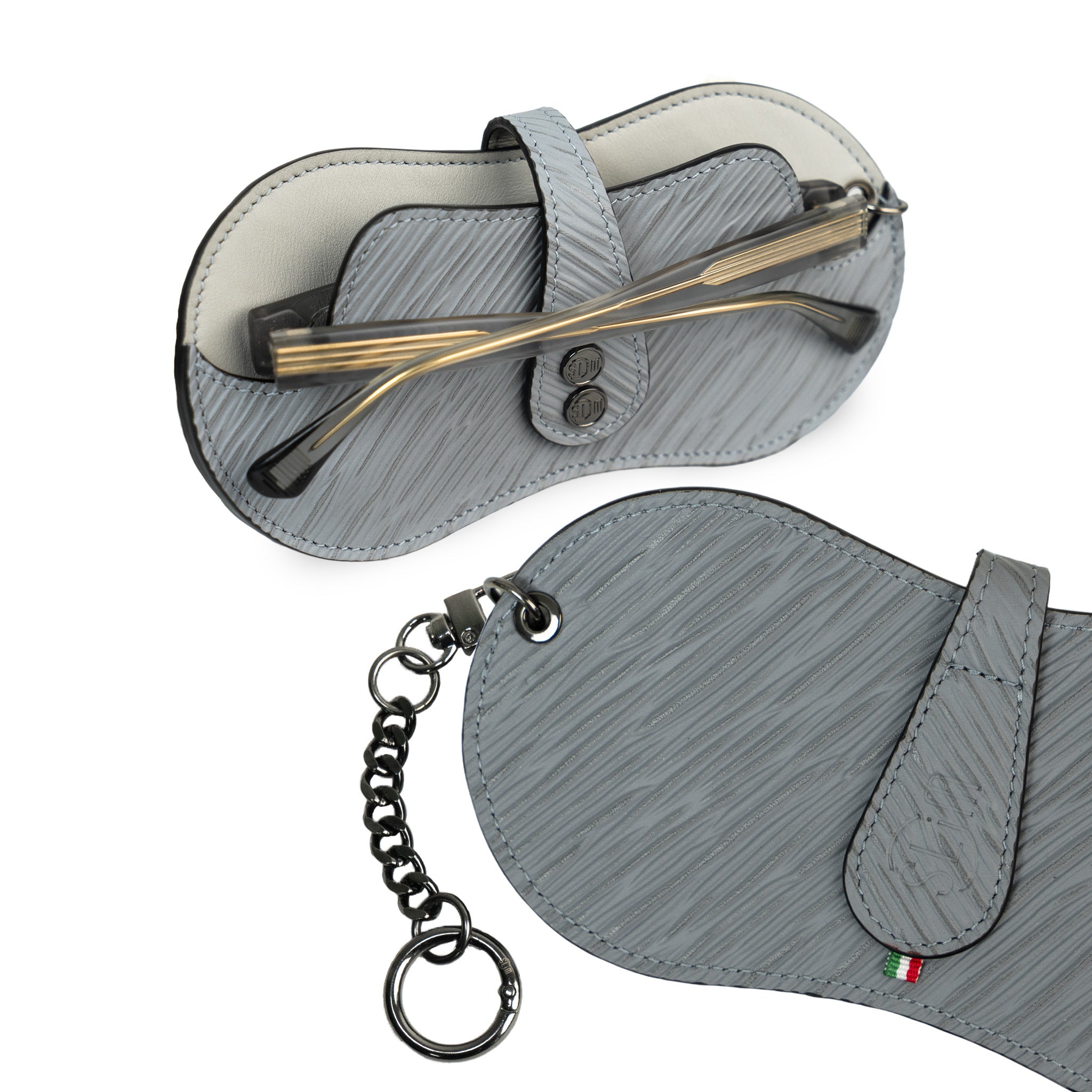 SLim Vision Vera Pelle Epi Grigio
